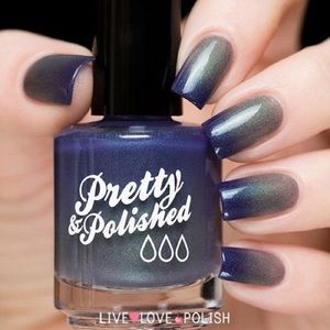Thermal color changing nail polish